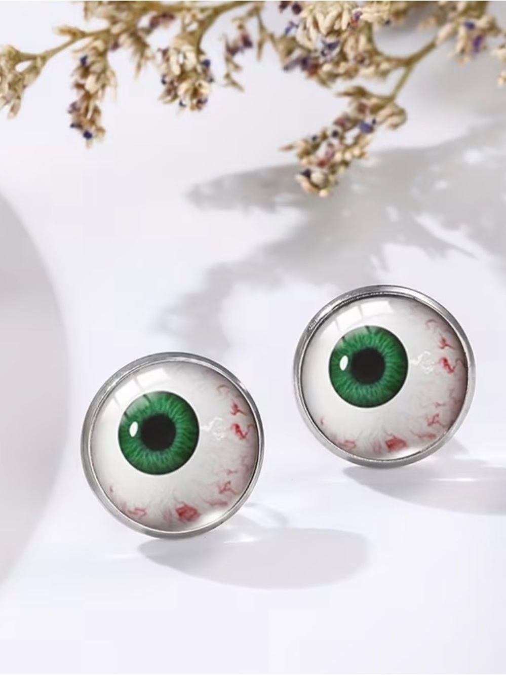 Eyeball Stud Earrings